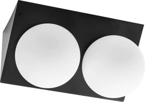 Toolight Toolight, nástenné svietidlo 2xE27 APP1229-2W, čierna matná, OSW-40118
