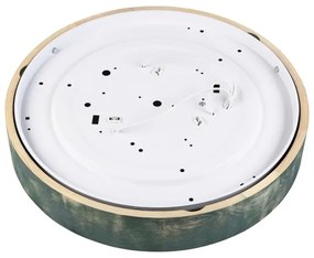 Brilagi - Stropné svietidlo PINO 3xE27/15W/230V borovica/zelená pr. 47,5 cm