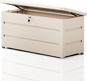 Veľký záhradný a balkónový box béžový: CARRIE 1190 x 520 x 587 mm