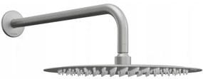 Mexen Slim dažďová hlavica 30 cm so sprchovým ramenom 40cm, grafitová, 79230211-66