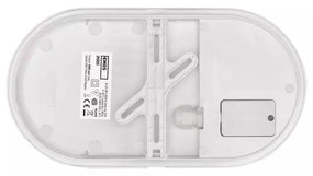 Biele LED stropné svietidlo 14,5x27 cm Qari - EMOS