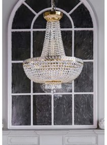 Maytoni DIA750-TT50-WG - Luster na reťazi BELLA 8xE14/60W/230V