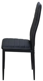 IDEA nábytok Jedálenská stolička SIGMA čierna