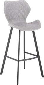 Barová židle Hawaj CL-865-5 světle šedá