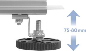Rea Filo, odtokový žľab 70cm, oceľová, KPL-G6801