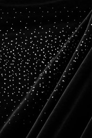 Záves SHINY čierny 140x250 cm