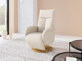 XXXLutz RELAXAČNÉ KRESLO, textil, krémová Sit & More - Online Only obývacie izby - 0001440257D1