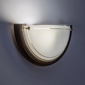 Rabalux UFON nástenné drevené svietidlo 60W/E27/IP20 - tmavé drevo
