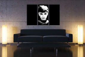 Ručne maľovaný POP Art obraz Audrey HEPBHURN | rôzne rozmery