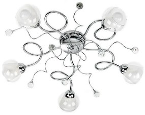 ONLI - Prisadený luster WENDY 5xE14/6W/230V lesklý chróm