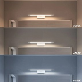 Nástenné LED svietidlo Klimt, 1x LED 8w, 3000-6000k, (40 cm), w