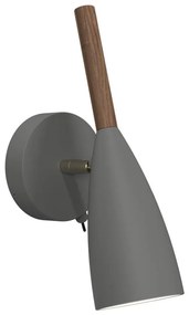 DFTP by Nordlux - Nástenné bodové svietidlo PURE 1xGU10/8W/230V šedá