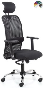 PEŠKA Kancelárska stolička TECHNO čalúnenie BOMBAY