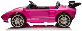 Elektrické autíčko pre deti Ford GT ružové