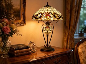 Stilní lampa Tiffany Woman
