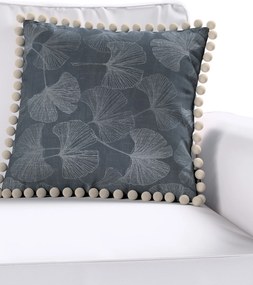 Viera s brmbolcami farba produktu sivá látka lesklá, vzorované