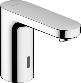 Hansgrohe Vernis Blend, elektronická umývadlová batéria s vopred nastavenou teplotou, napájanie batériou, chrómová, HAN-71502000