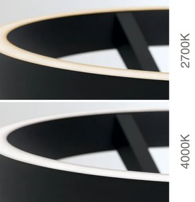 Orion - LED stmievateľná stojacia lampa KOLK LED/40W/230V 2700/4000K čierna