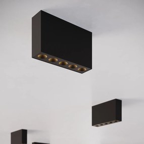 Sollux Stropné svietidlo SOLE čierne LED