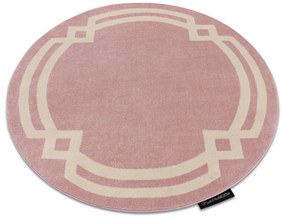 Okrúhly koberec HAMPTON Lux ružová