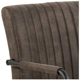 Tmavosivé jedálenské stoličky v súprave 2 ks Adele – Actona