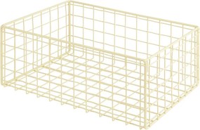 DEPOSIT Úložný kovový kôš 30 x 20 cm - žltá