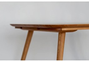 Jedálenský stôl z jaseňového dreva Ragaba Contrast, 180 x 90 cm