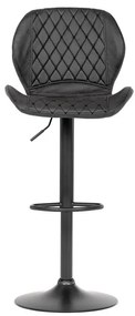 Autronic BONTEC Barová stolička, čierna, látka, AUB-431 BK3 Farba: Čierna
