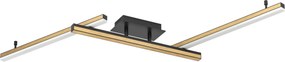XXXLutz STROPNÉ LED SVIETIDLO, 180/11/11 cm Eglo - Online Only bytové doplnky - 003348322902