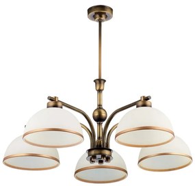 Jupiter 1164 - Závesné svietidlo MONTANA 5xE27/60W/230V