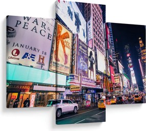 Obraz - New York Theater District (90x60 cm)