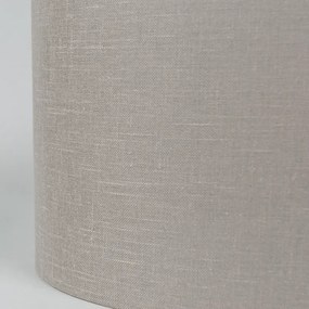 Tienidlo lampy taupe bavlna 35/35/20