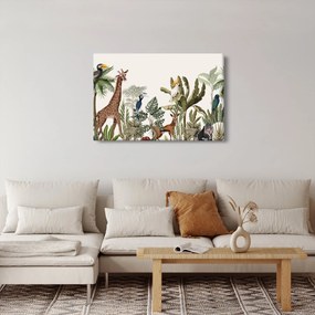 Obraz - Obyvatelia Afriky (90x60 cm)