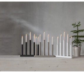 Béžová vianočná svetelná dekorácia Plate – Star Trading