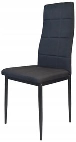 Jedálenská stolička mat black čierna | jaks