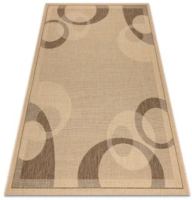 Koberec SIZAL FLOORLUX 20078 mais / coffeee