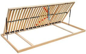 ComfortMatrace Lamelový rošt Natural vyklápací Pístové vyklápění: Pravý 90x200 cm