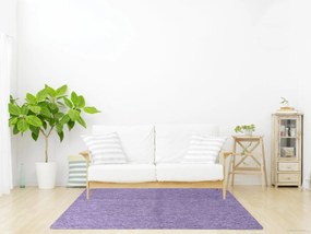 Oriental Weavers, Prateľný behúň Laos 224x, 120x160, fialová, chodba / predsieň