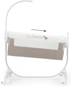 AD Detská postieľka k posteli CAM sivá Farba: Sivá