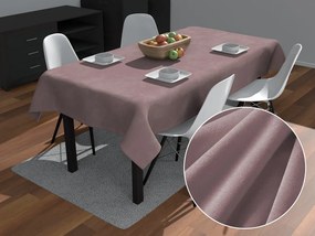 Biante Zamatový obdĺžnikový obrus Velvet Premium SVP-031 Tmavo staroružový 120x200 cm