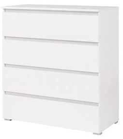 Komoda Cortez C 4 (biela). Akcia -22%. Vlastná spoľahlivá doprava až k Vám domov. 1123745