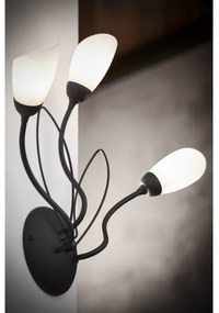 Jupiter 2059 - Nástenné svietidlo GLORIOSA 3xG9/14W/230V čierna