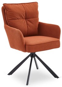Otočná stolička MAGNUS ryšavá