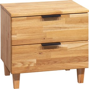 XXXLutz NOČNÝ STOLÍK, dub, farba duba, 48/48/40 cm Linea Natura - Spálňové sety - 000725004102