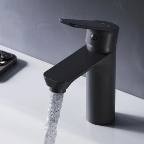 Umývadlová batéria AM.PM Hit FTA02122 jednopáková, čierna