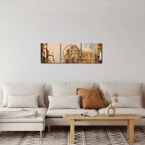 Obraz - Jules-Romain Joyant, The Scuola di San Marco, Venice, reprodukcia (s hodinami) (90x30 cm)