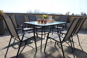 Garden Line PRAVOUHLÝ ZÁHRADNÝ STÔL 150 x 90 x 70 cm