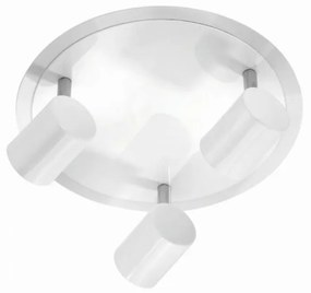 Leuchten Direkt 11943-16 - LED Bodové svietidlo TARIK 3xGU10/5W/230V biela