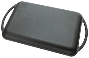 Cattara 13062 Grilovacia panvica s držadlami Liatina, 33 x 21,5 cm
