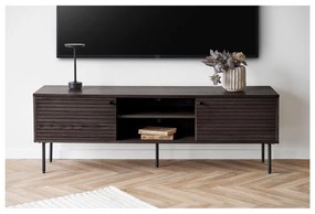 Hnedý TV stolík v dekore duba 40x50x150 cm Kyoto – House Nordic